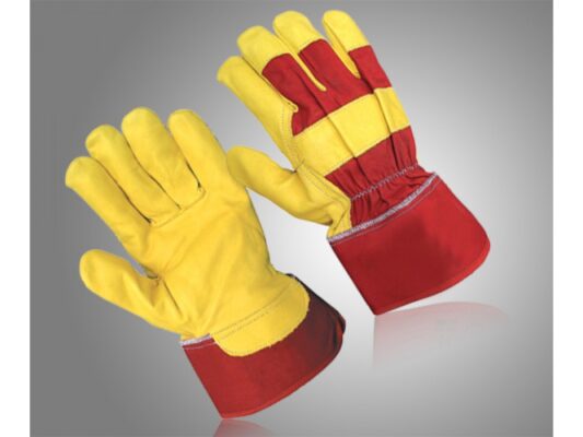 Grain Leather Riggers Gloves